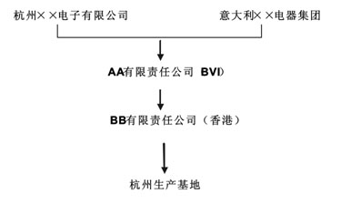 項目融資中的離岸公司案例1